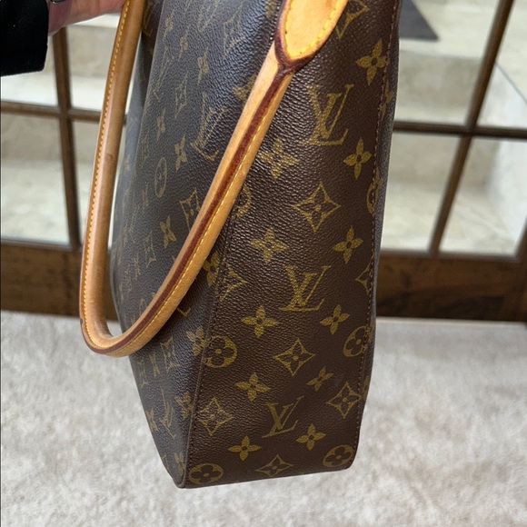 Louis Vuitton Dark Brown Monogram Looping Bag - Picture 14 of 16